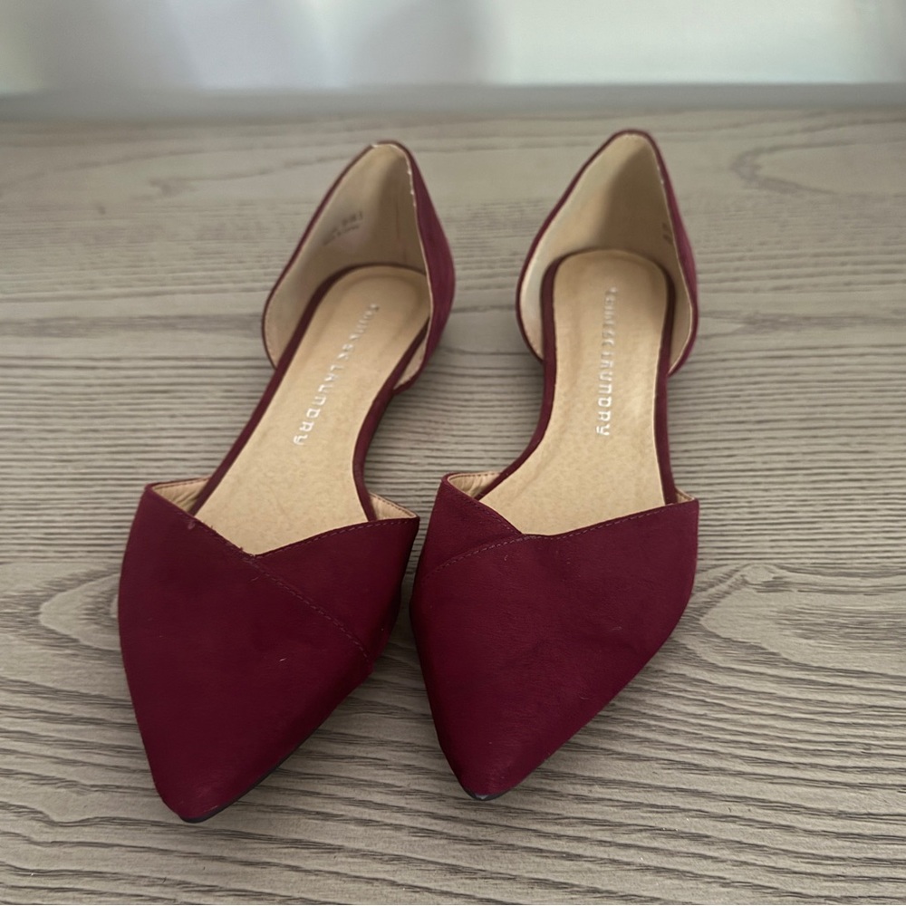 Chinese Laundry Women's Burgundy Flats